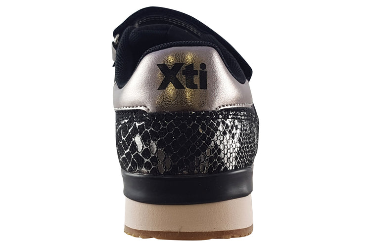 XTI Caminar 150196 Black/Metallic Girls Shoes