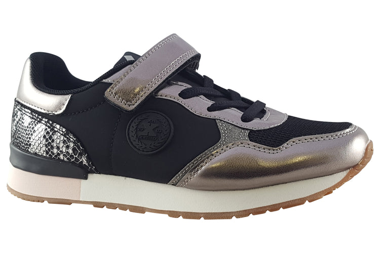 XTI Caminar 150196 Black/Metallic Girls Shoes