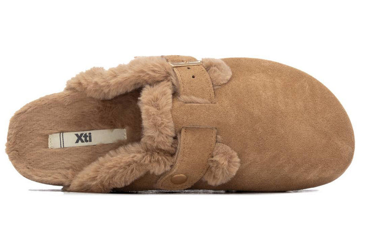 XTI Candy 146303 Camel Womens Slippers