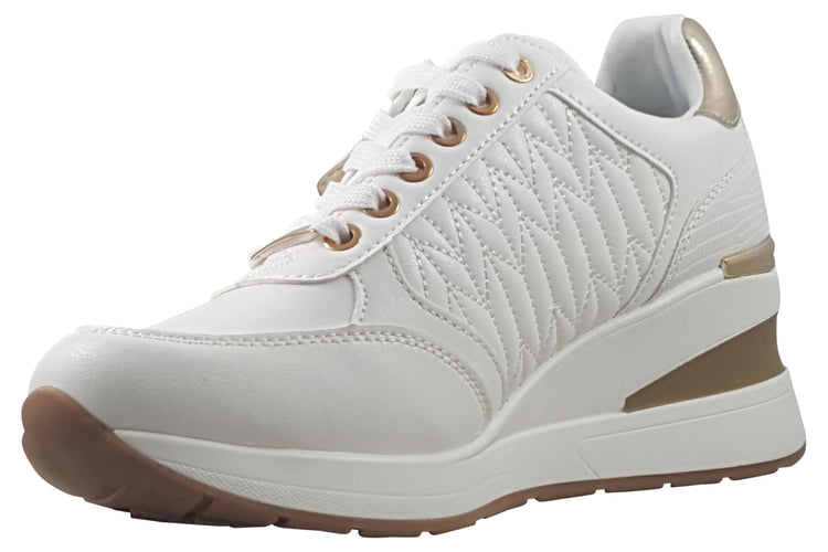 XTI Carenza 143071 White Womens Fashion Trainers