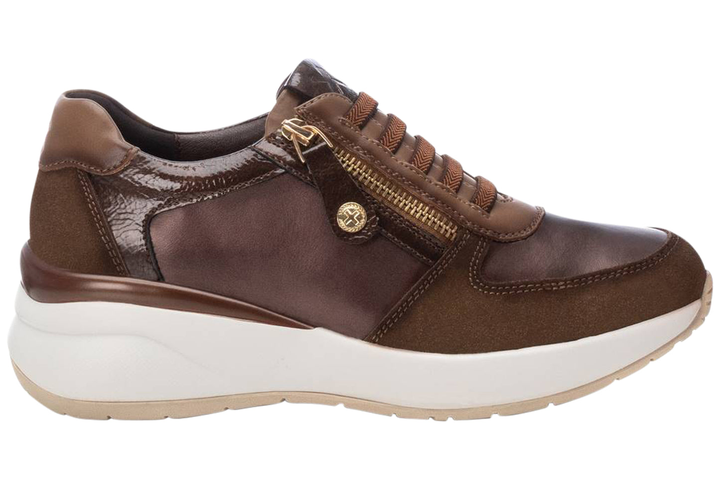 XTI Citrus 143358 Womens Fashion Trainers Taupe