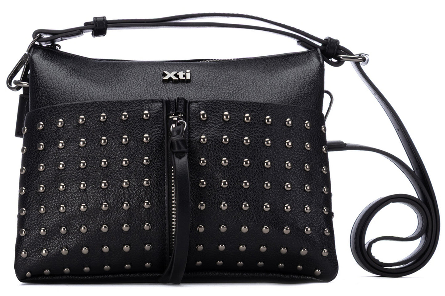 XTI Cork Bag 184667 Black Womens Bags