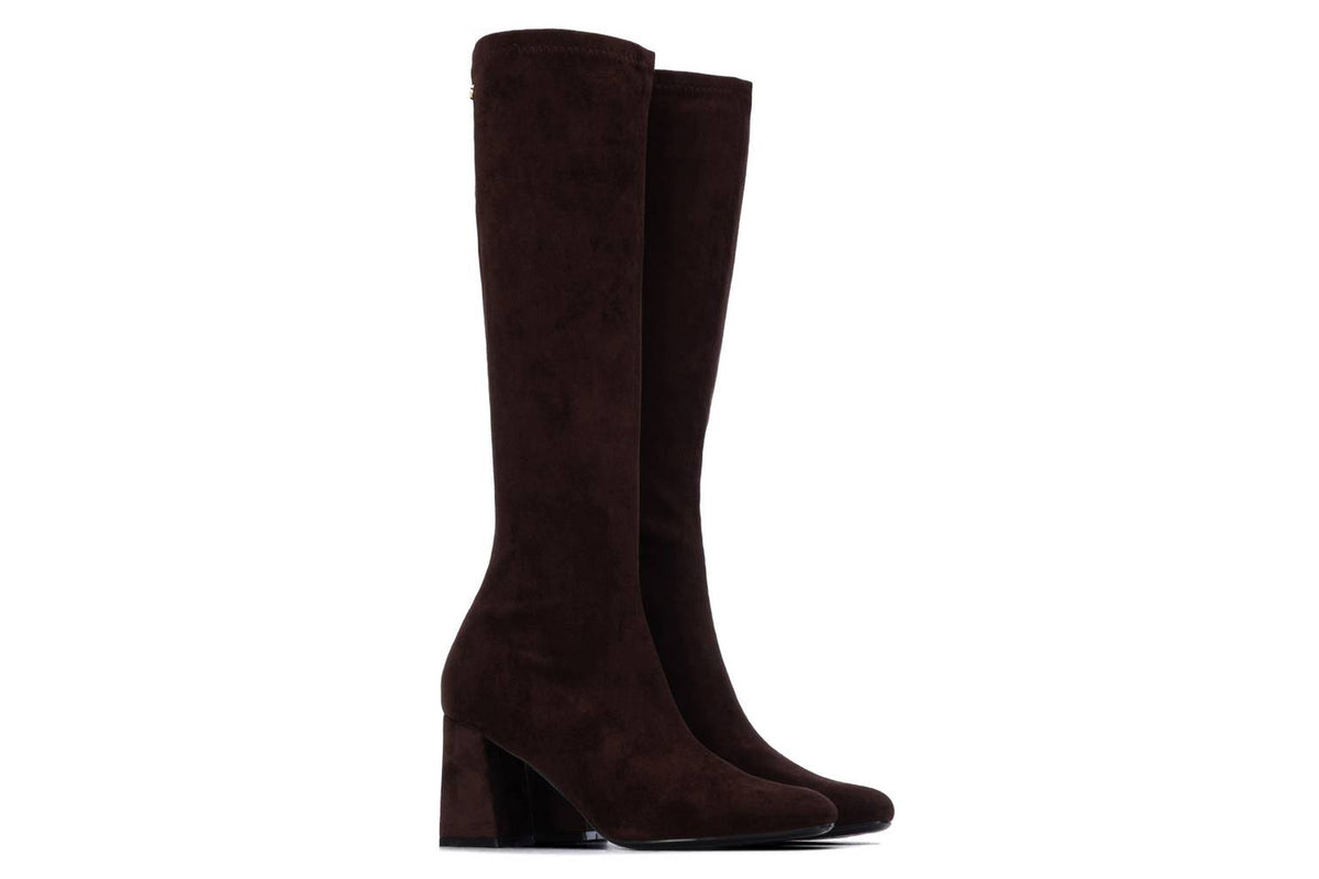 XTI Curly 146387 Brown Womens Boots