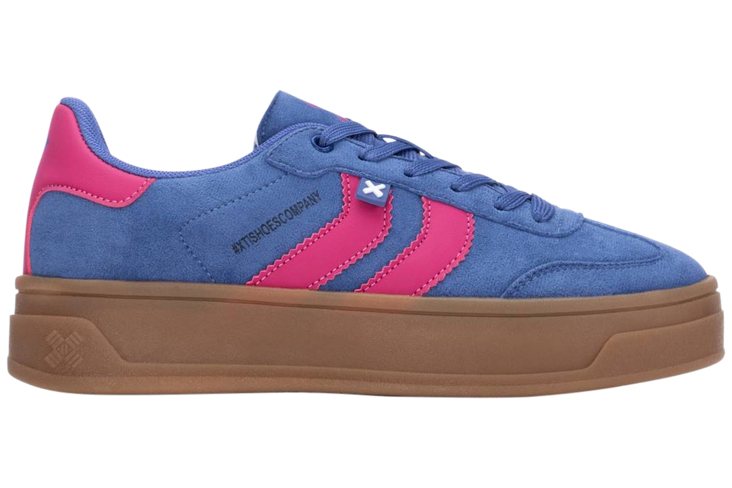 XTI Daz 144586 Blue Womens Fashion Trainers – McConnell Shoes