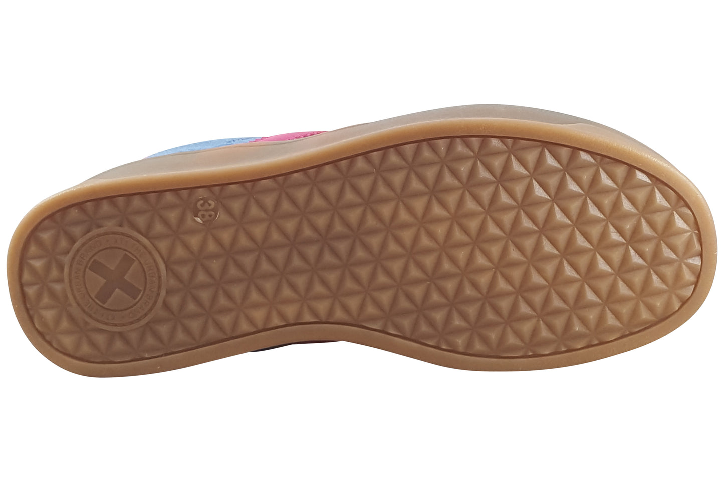 xti daz 144586 womens trainers blue sole