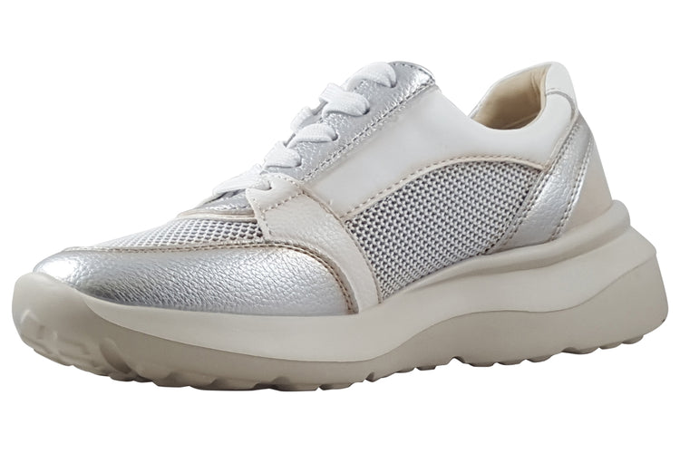 XTI Dolly 143736 Silver Womens Fashion Trainers