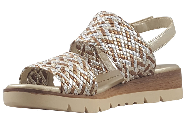 XTI Emma-Jane 143948 Gold Womens Sandals