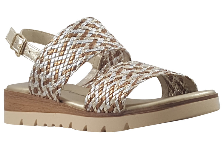 XTI Emma-Jane 143948 Gold Womens Sandals