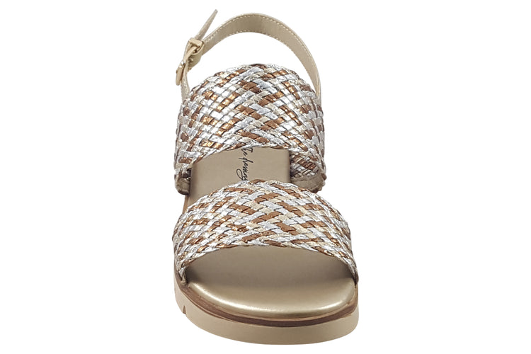 XTI Emma-Jane 143948 Gold Womens Sandals