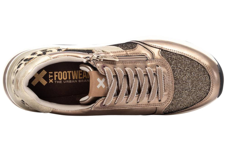 XTI Fiona 144629 Womens Fashion Trainers Bronze