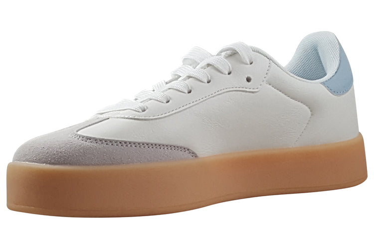 XTI Freedom 144050 Light Blue Womens Fashion Trainers