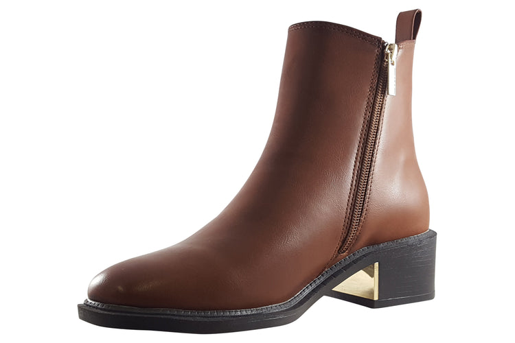 XTI Goodyear 141942 Camel Womens Boots
