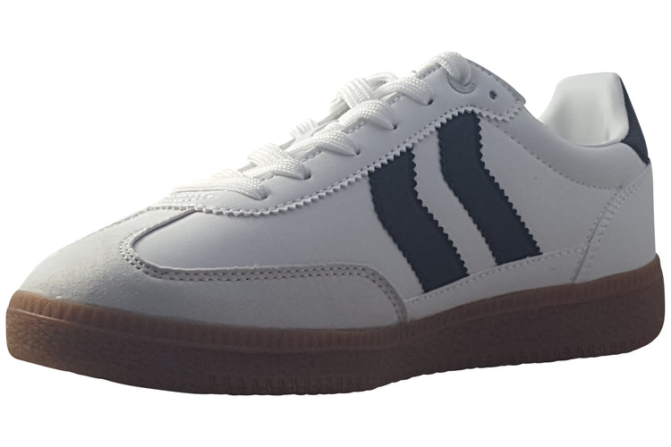 XTI Greg 151309 White/Navy Boys Shoes