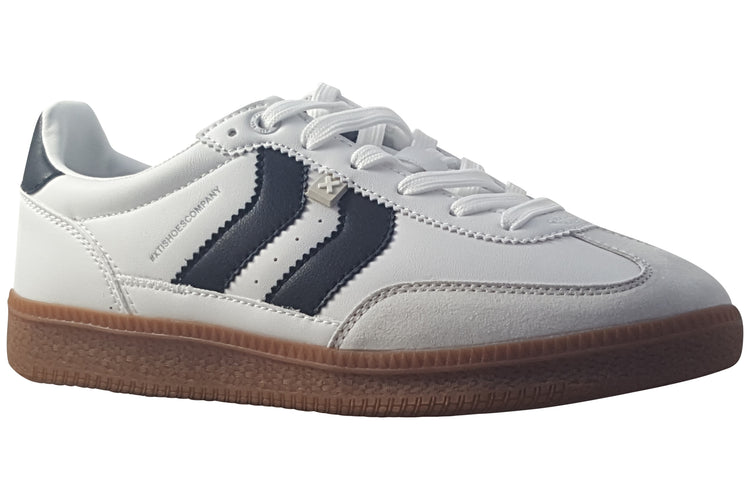 XTI Greg 151309 White/Navy Boys Shoes