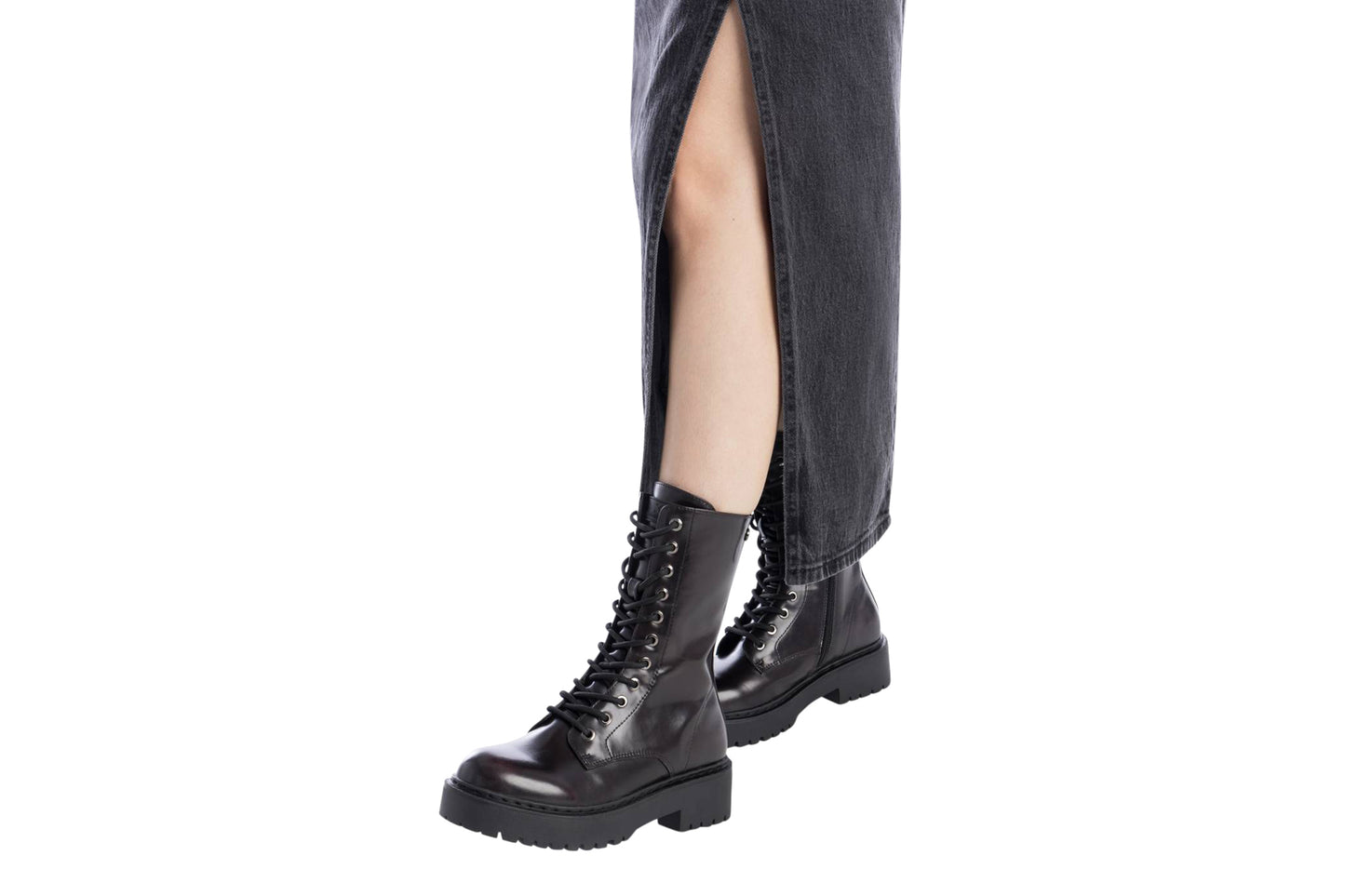 xti grungy 144388 womens boots burgundy ls