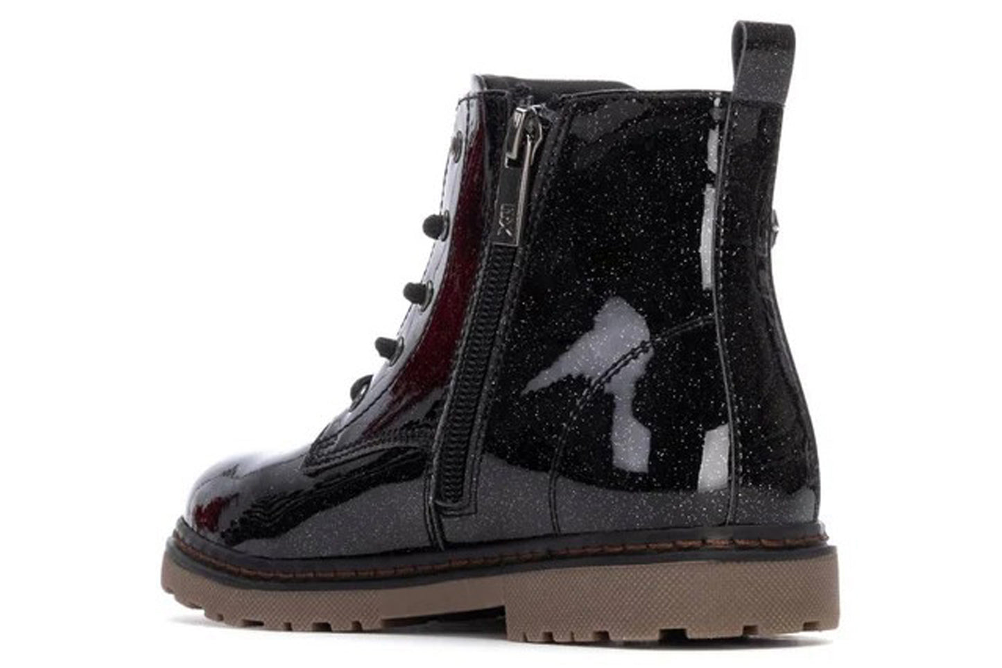 XTI Hedgehog BT 151385 Black Patent Girls Boots