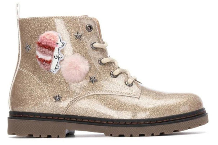XTI Hedgehog BT 151385 Nude Patent Girls Boots