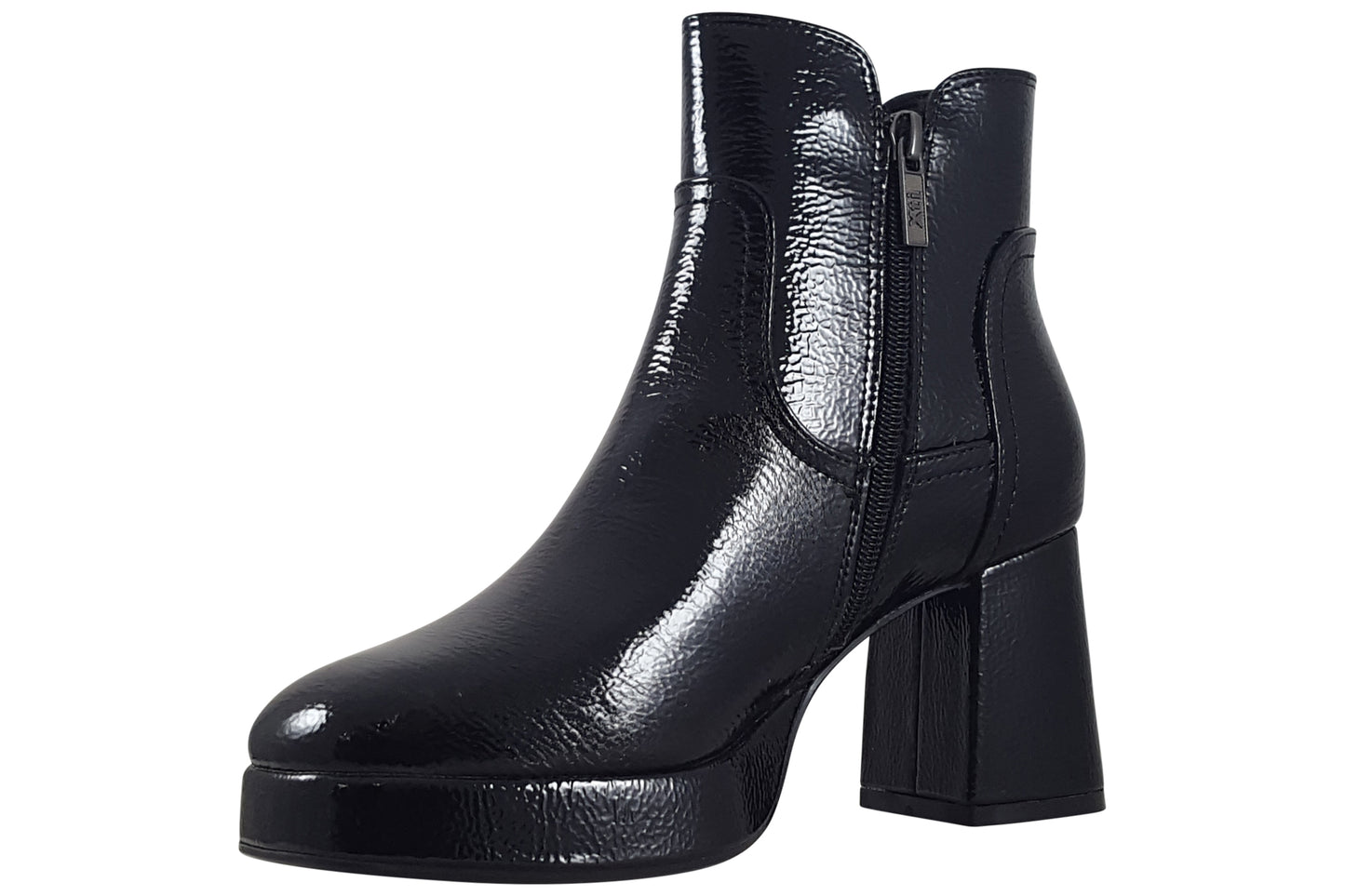 xti hippy 144272 womens boots black patent left