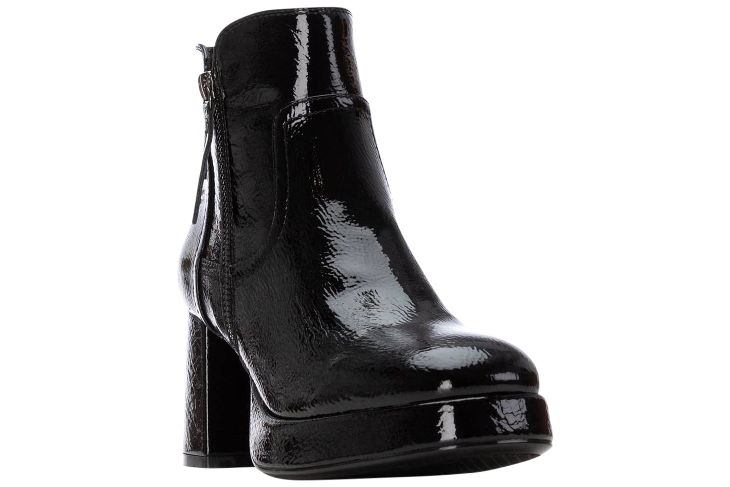xti hippy 144272 womens boots black patent right