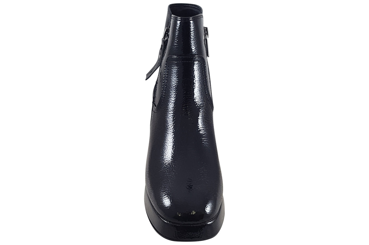 xti hippy 144272 womens boots black patent top