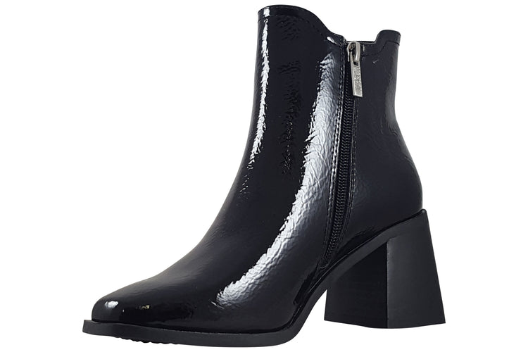 XTI Judith 144315 Womens Boots Black Patent