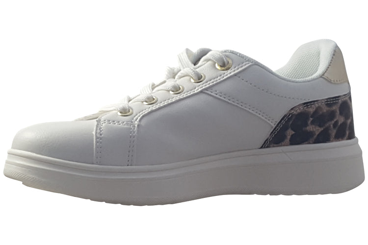 XTI Leyla 151387 White/Leopard Girls Shoes