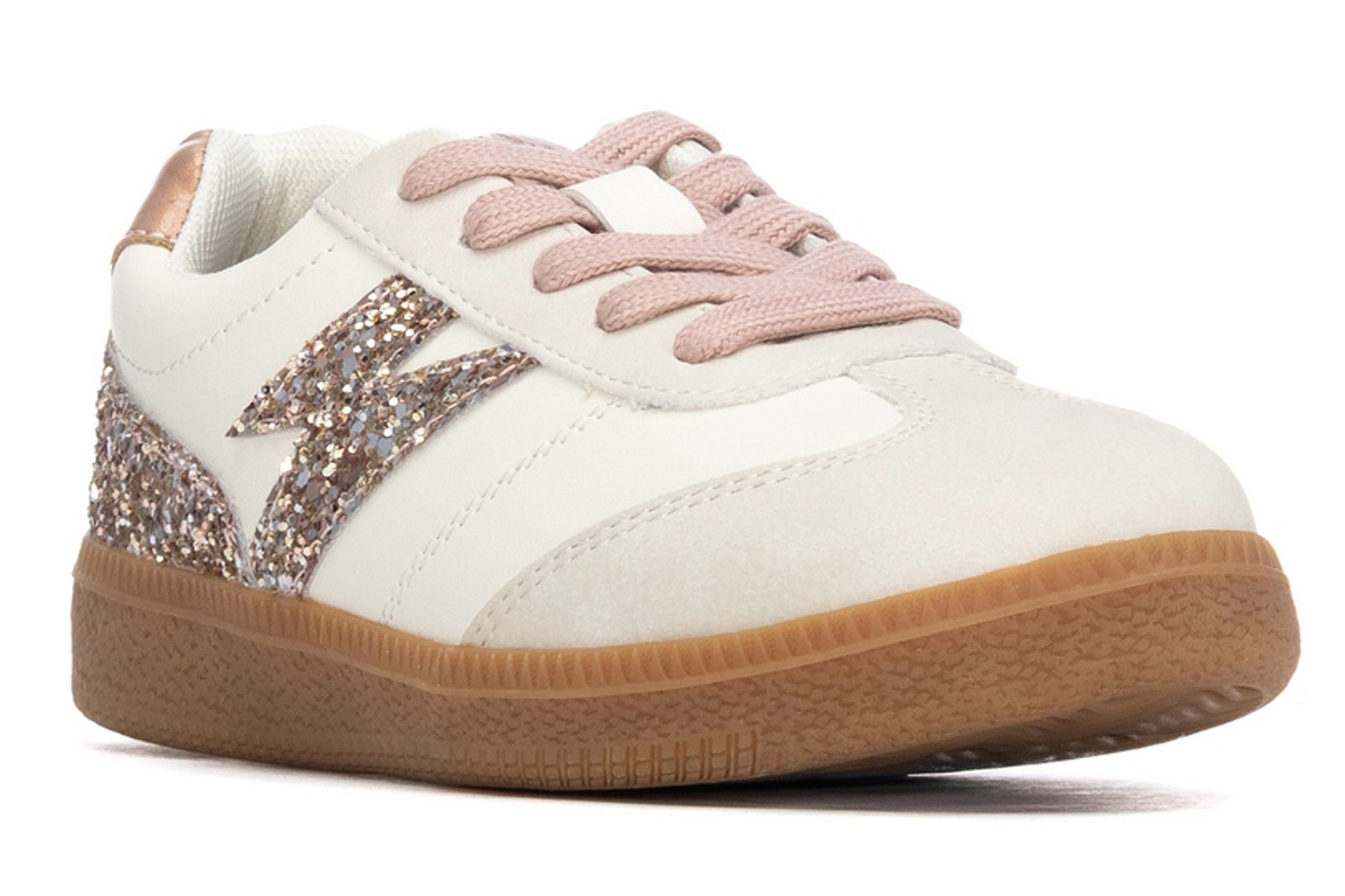 xti-lightening-spark-154086-girls-trainers-beige-right-angle