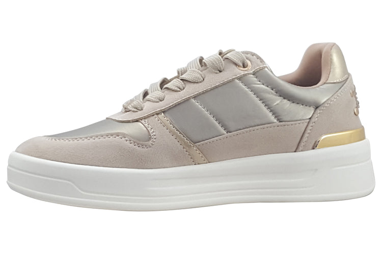 XTI Lindus 143060 Beige Womens Fashion Trainers