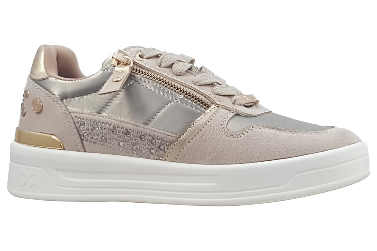 XTI Lindus 143060 Beige Womens Fashion Trainers