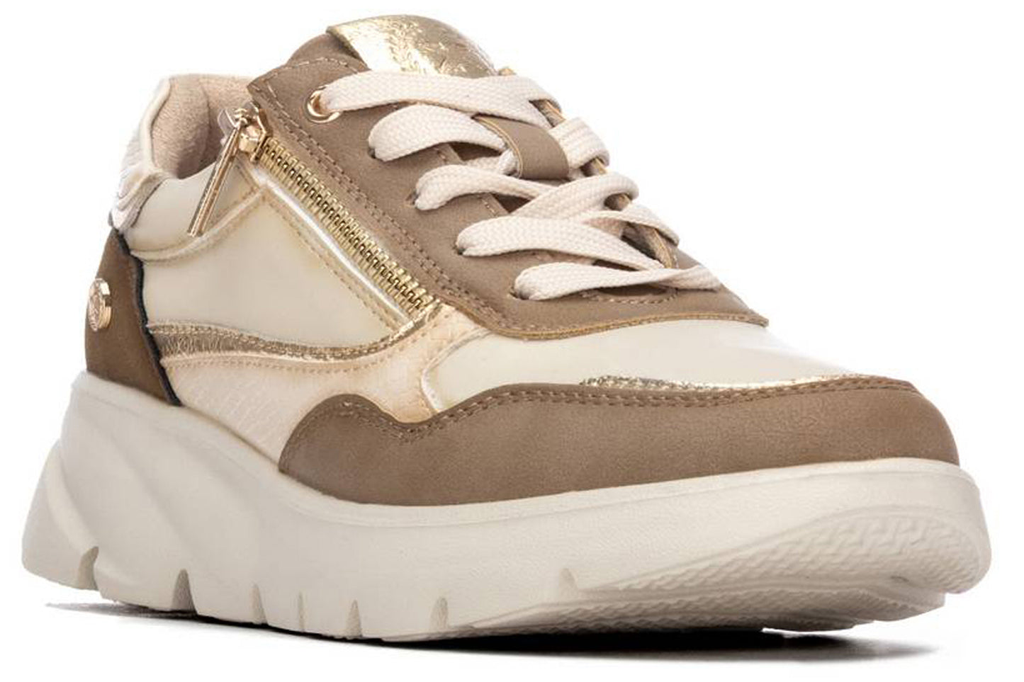 XTI Lion 146111 Beige Womens Fashion Trainers