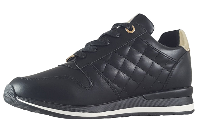 XTI Lorna 143493 Black Womens Fashion Trainers