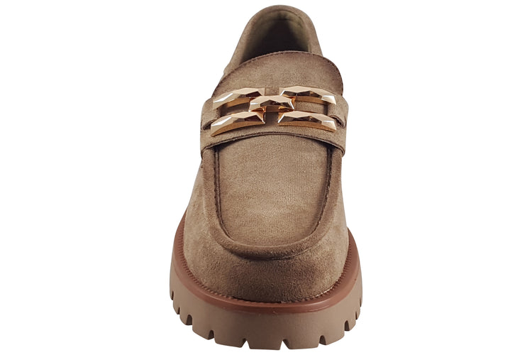 XTI Luther 144459 Womens Shoes Beige