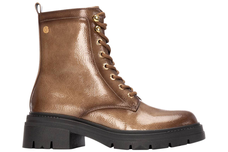 XTI Marlene 144296 Womens Boots Beige Patent