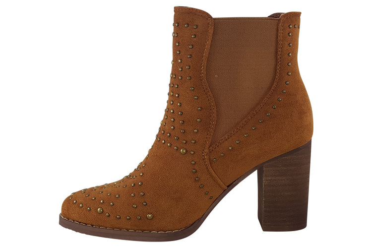 XTI Nora 49482 Camel Womens Boots