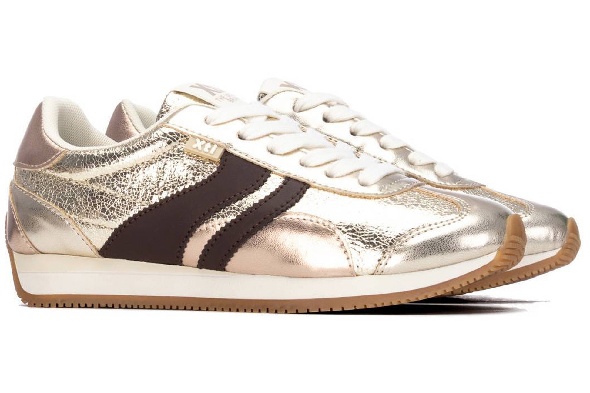 xti-oreo-146275-womens-trainers-gold-right-pair