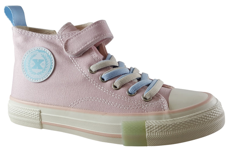XTI Orion Hi 150349 Nude/Pink Girls Canvas