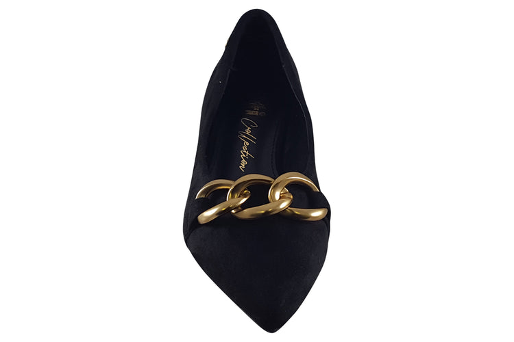 XTI Pump 142000 Black Womens Shoes