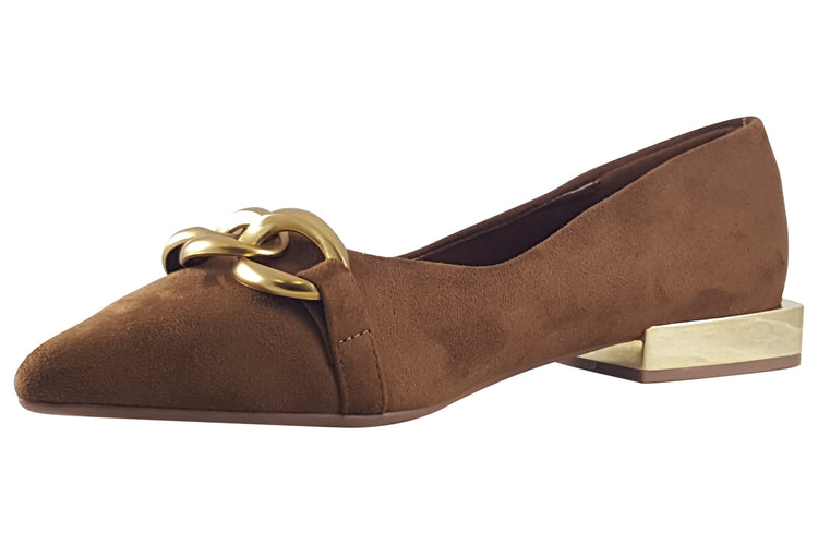 XTI Pump 142000 Camel Womens Shoes