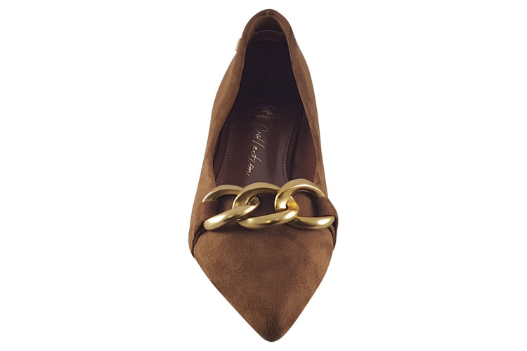 XTI Pump 142000 Camel Womens Shoes