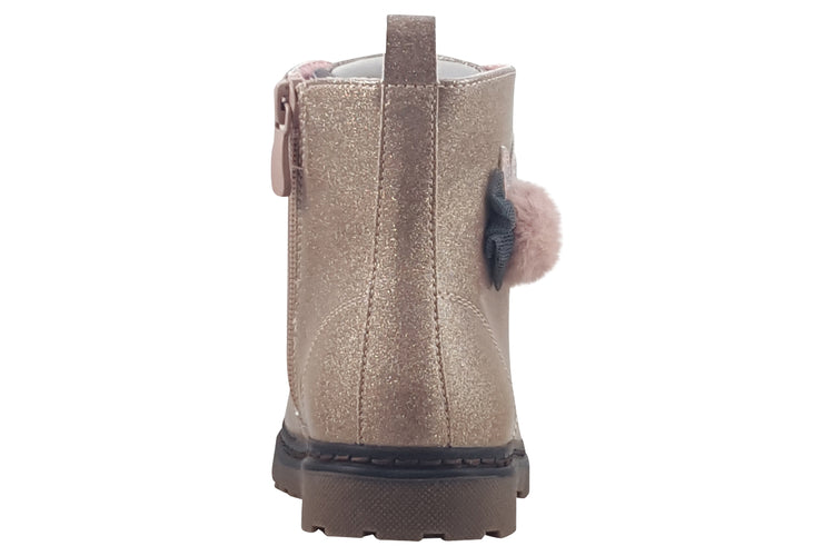 XTI Sienna 151091 Nude (Pink) Patent Girls Boots