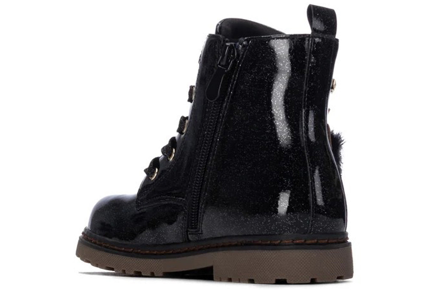 XTI Squirrel BT 154115 Black Patent Girls Boots