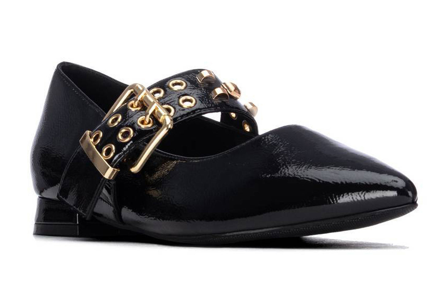 XTI Starbar 146418 Black Patent Womens Shoes