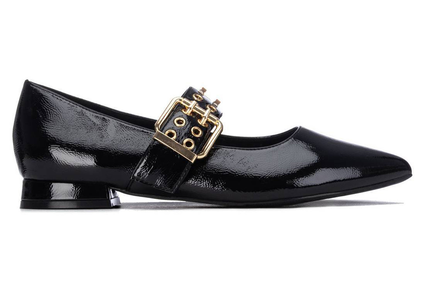 XTI Starbar 146418 Black Patent Womens Shoes