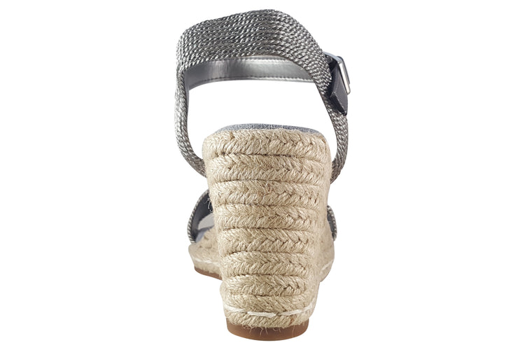 XTI XTi Stephie 141420 Pewter Womens Sandals