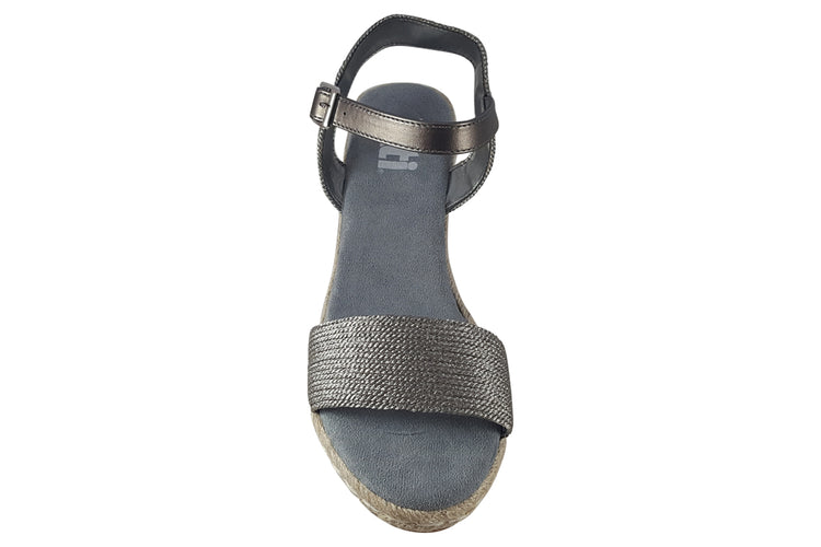 XTI XTi Stephie 141420 Pewter Womens Sandals