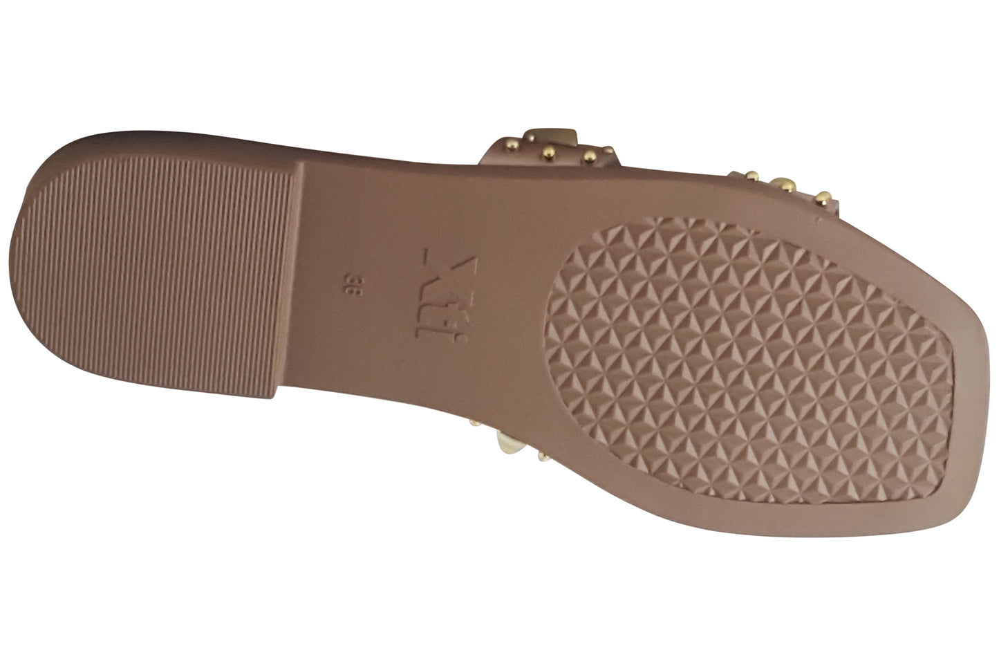 XTI Stud 145151 Gold Womens Sandals