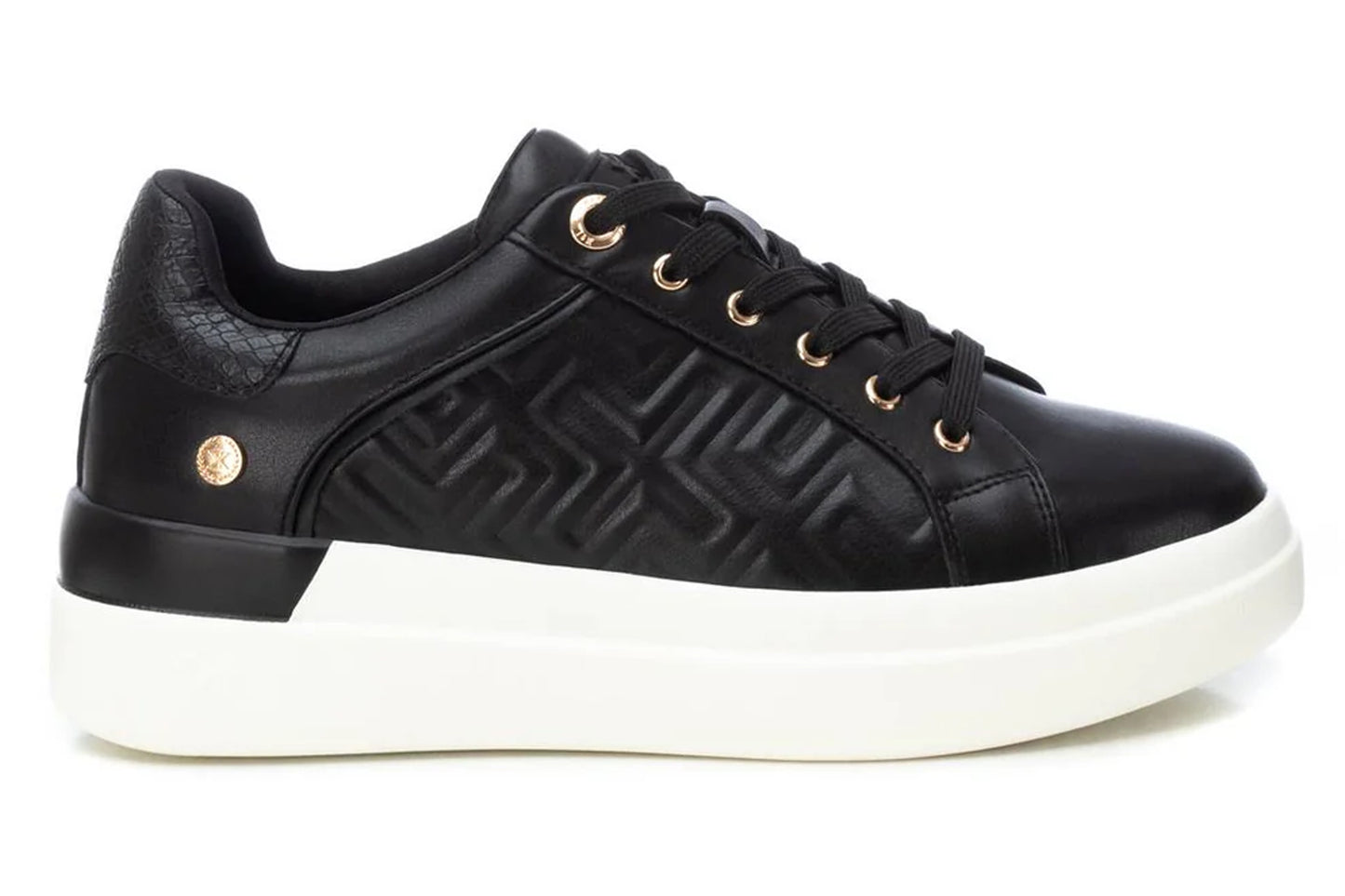 XTI XTi Sunshine 142954 Black Womens Fashion Trainers