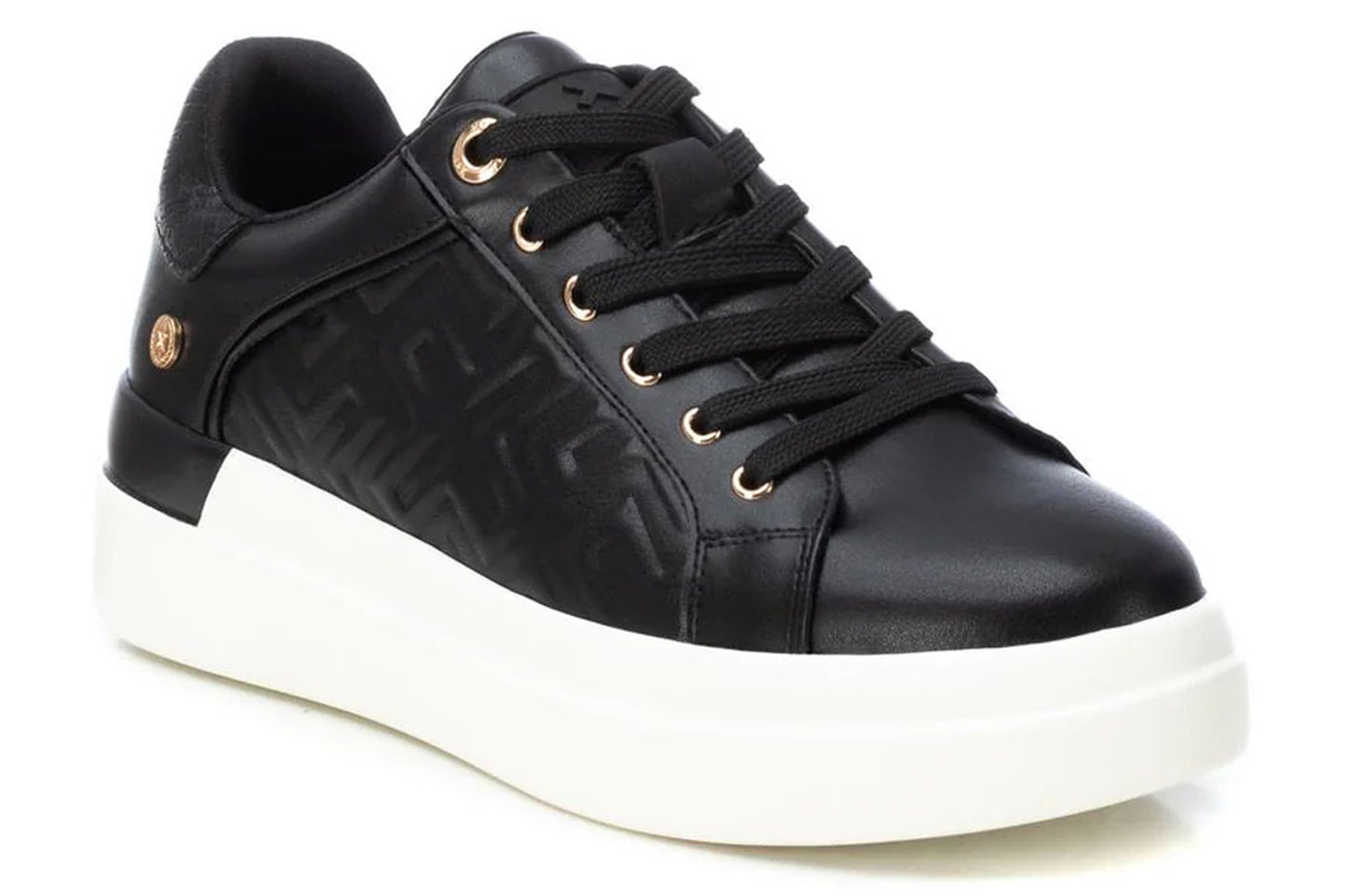 XTI XTi Sunshine 142954 Black Womens Fashion Trainers