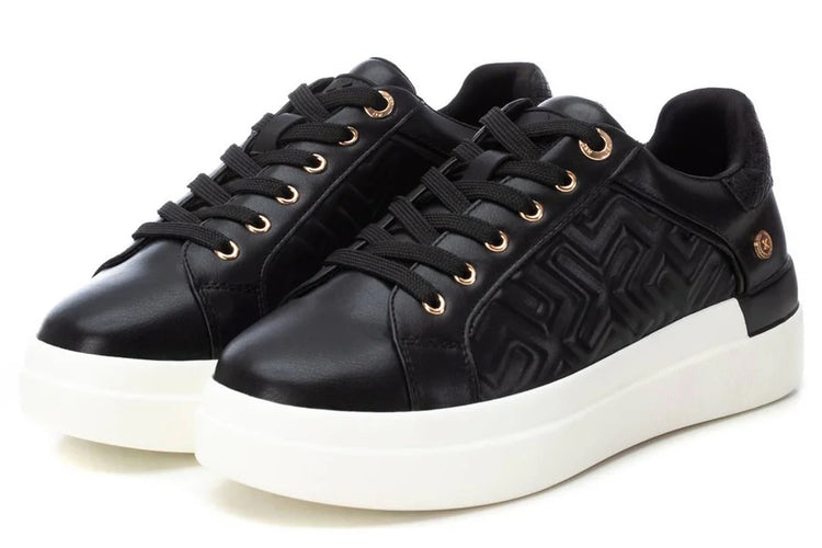 XTI XTi Sunshine 142954 Black Womens Fashion Trainers