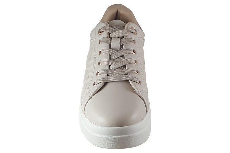 XTI XTi Sunshine 142954 Beige Womens Fashion Trainers